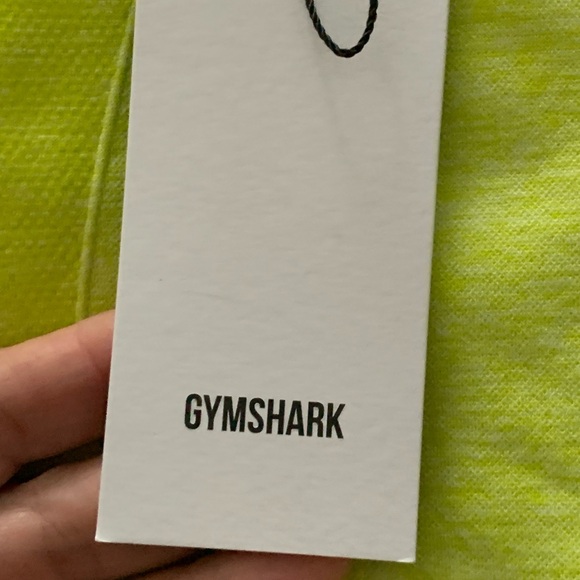 Gymshark Flex low rise leggings lime/grey NWT size M - Picture 14 of 16